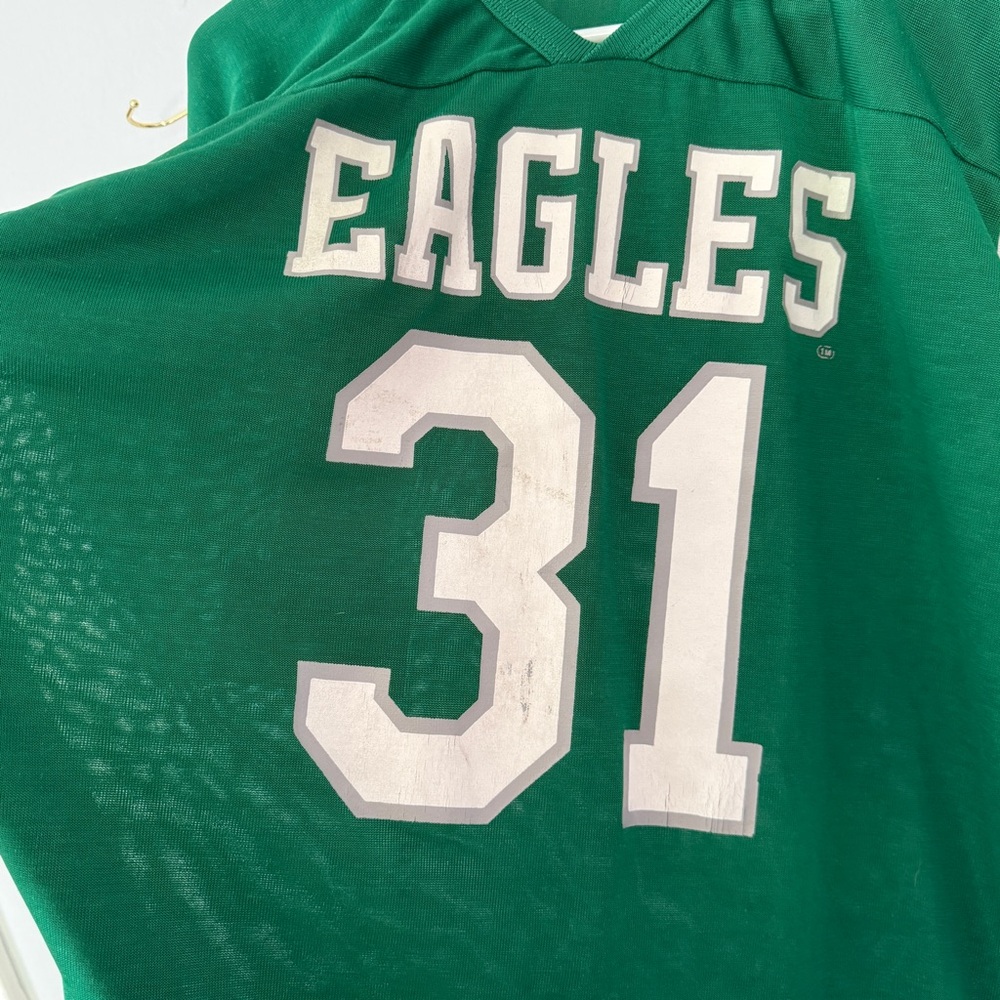Philadelphia Eagles Vintage Rawlings Green NFL Licensed Jersey